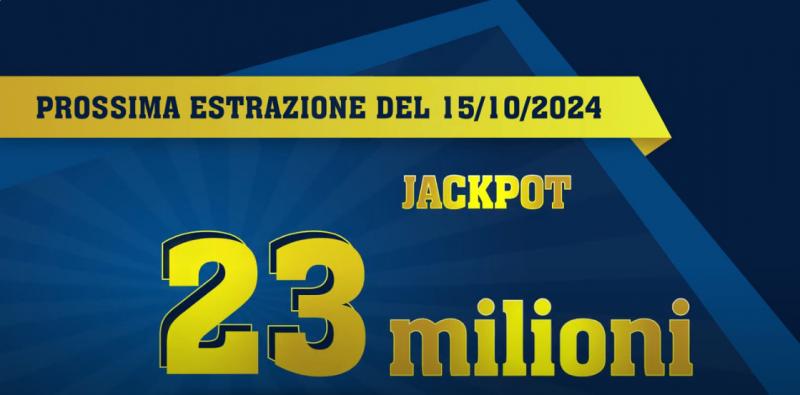 EuroJackpot - Prossima estrazione 15/10/2024 - JACKPOT 23 MILIONI DI EURO